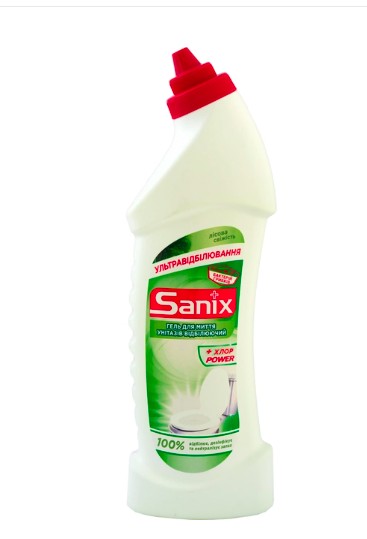 Засіб для чищення унітазів SANIX 0,75 л. (4820167003951)